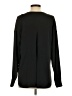 Vince. Black Long Sleeve Silk Top Size 4 - photo 2