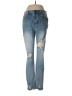 Unbranded Hearts Blue Jeans Size M - photo 1