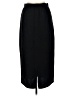 Toula Solid Black Wool Skirt Size 12 - photo 2