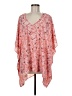 Buddy Love 100% Polyester Pink 3/4 Sleeve Blouse Size M - photo 1