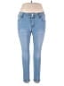 Assorted Brands Hearts Blue Jeans Size 18 - photo 1