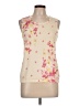 Kate Hill 100% Cotton Ivory Sweater Vest Size L - photo 1