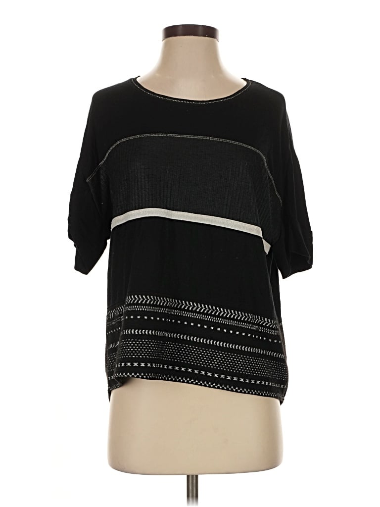 Pre-owned Desigual Short Sleeve T-shirt In Black