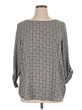 Ann Taylor Factory Long Sleeve Blouse (view 1)