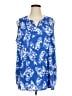 Croft & Barrow Blue Sleeveless Blouse Size 2X - photo 1