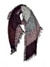 Unbranded Tweed Burgundy Scarf One size - photo 1
