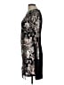 Alexia Admor Floral Silver Cocktail Dress Size L - photo 5