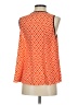 Le Sample 100% Polyester Orange Sleeveless Blouse Size S - photo 2