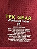 Tek Gear Burgundy Long Sleeve Top Size M - photo 7