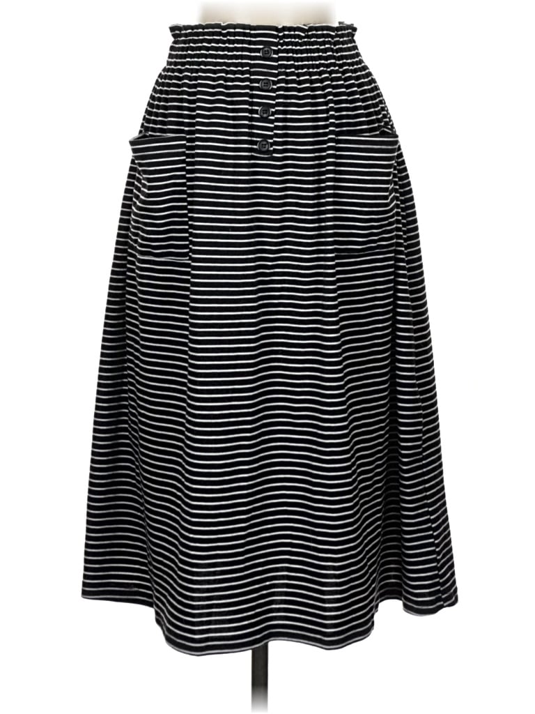 Pre-owned Tickled Teal Casual Skirt In Black
