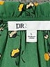 DR2 100% Polyester Floral Green 3/4 Sleeve Blouse Size L - photo 7