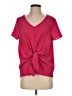 Alya Red Short Sleeve Top Size M - photo 1