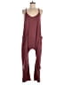Mi ami Solid Burgundy Jumpsuit Size M - photo 1