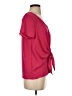 Alya Red Short Sleeve Top Size M - photo 4