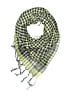 Unbranded 100% Polyester Checkered-gingham Green Scarf One size - photo 1