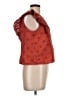 Industry 100% Cotton Red Sleeveless Blouse Size L - photo 4
