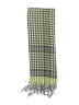 Unbranded 100% Polyester Checkered-gingham Green Scarf One size - photo 2