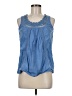 XXI 100% Cotton Blue Tank Top Size 6 - photo 1