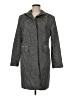 Ann Taylor Houndstooth Black Coat Size Med Petite - photo 1