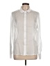 DKNY 100% Polyester Ivory Long Sleeve Blouse Size L - photo 1