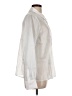 DKNY 100% Polyester Ivory Long Sleeve Blouse Size L - photo 4