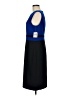 Kasper Color Block Blue Cocktail Dress Size 8 - photo 5