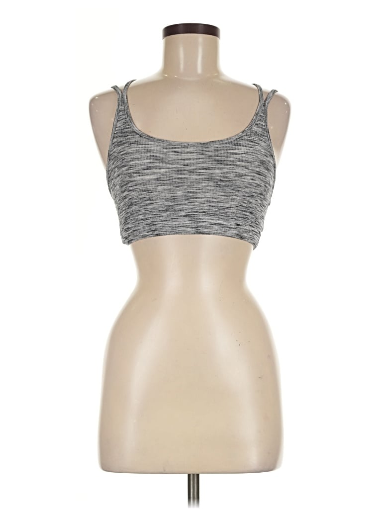 Pre-owned Unbranded Sports Bra In Gray