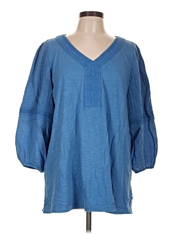 Purejill 3/4 Sleeve Blouse (view 1)
