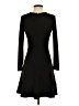 Ann Taylor Solid Black Cocktail Dress Size 0 Petite - photo 2