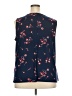 Roz & Ali Blue Sleeveless Blouse Size 2X - photo 2