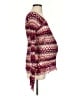 Mimi Maternity Burgundy Pullover Sweater Size S (estimated) - photo 4