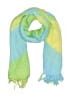 Unbranded Tie-dye Green Scarf One size - photo 1