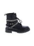 Steve Madden 100% Leather Black Ankle Boots Size 7 - photo 1