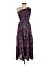 BTFBM 100% Polyester Floral Black Blue Casual Dress Size M - photo 1