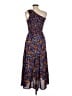 BTFBM 100% Polyester Floral Black Blue Casual Dress Size M - photo 2