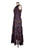 BTFBM 100% Polyester Floral Black Blue Casual Dress Size M - photo 5