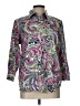 Chaps 100% Cotton Paisley Pink 3/4 Sleeve Button-Down Shirt Size L - photo 1
