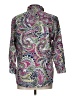 Chaps 100% Cotton Paisley Pink 3/4 Sleeve Button-Down Shirt Size L - photo 2