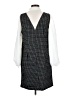 Julia Jordan 100% Polyester Houndstooth Gray Casual Dress Size 8 - photo 2
