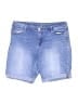 Apt. 9 Blue Denim Shorts Size 16 - photo 1
