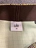 CAbi Plaid Yellow Formal Skirt Size XL - photo 4