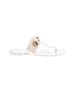 Jeffrey Campbell Ivory Flip Flops Size 10 - photo 1