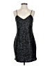 Express Stars Silver Black Cocktail Dress Size XS - photo 1