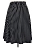 Cozy Collection Polka Dots Black Casual Skirt Size XL - photo 1