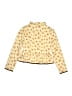 Assorted Brands Print Yellow Ivory Jacket Size 8 - photo 2