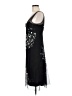 BCBG 100% Polyester Stars Black Cocktail Dress Size 6 - photo 5