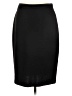 St. John Caviar Solid Black Wool Skirt Size 12 - photo 2