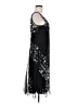 BCBG 100% Polyester Stars Black Cocktail Dress Size 6 - photo 4