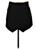 BCBGMAXAZRIA Solid Black Casual Skirt Size S - photo 1