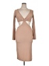 Ultra Flirt Tan Cocktail Dress Size XL - photo 1